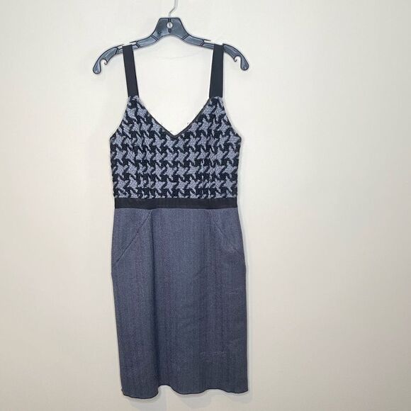 Thread Social Houndstooth Check Herringbone Dress - Picture 1 of 9